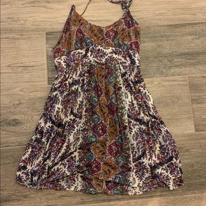 Multi color sundress petite